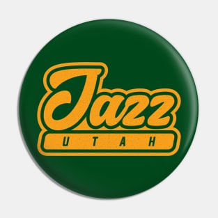 Utah Jazz Basketball 02 Pin