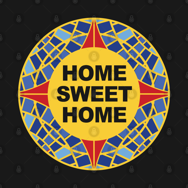 Dragon Carpet Con Home Sweet Home Circle by Geektastic Designs