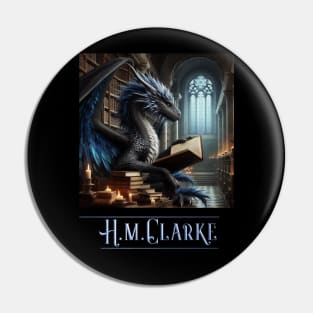 Book Dragon HM Clarke Pin