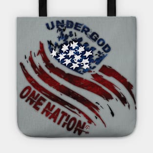 Under God 1 Nation Tote