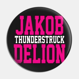 Jakob "Thunderstruck" DeLion Shirt Pin