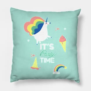 Unicorn Party Pillow