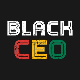 Black CEO Entrepreneur African American CEO T-Shirt