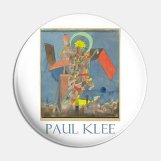 Demon Above the Ships by Paul Klee Pin