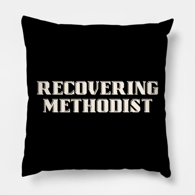 Recovering Methodist Pillow by Klau