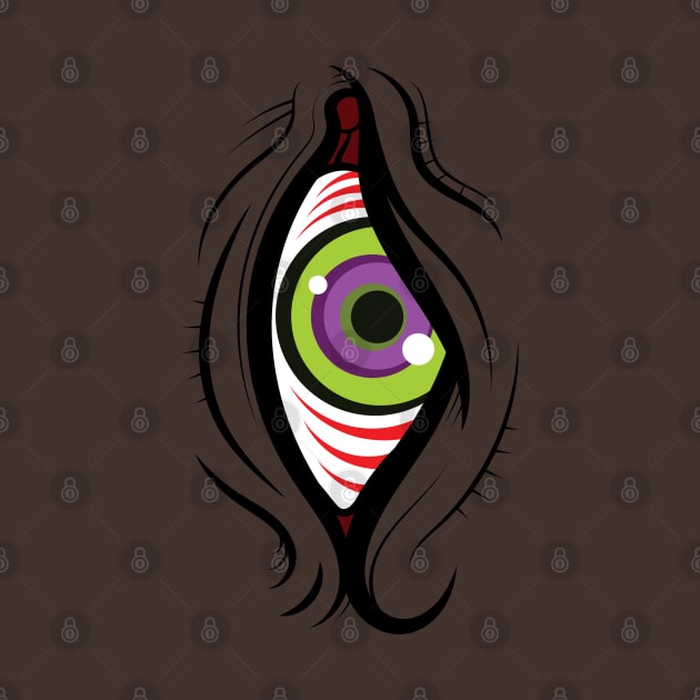 Vertical Eye by IndiesignTees