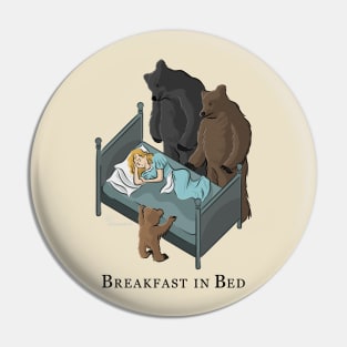 Breakfast in Bed Pin