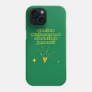 Indian Festivals - Sheikh Muhammad Abdullah Jayanti Phone Case