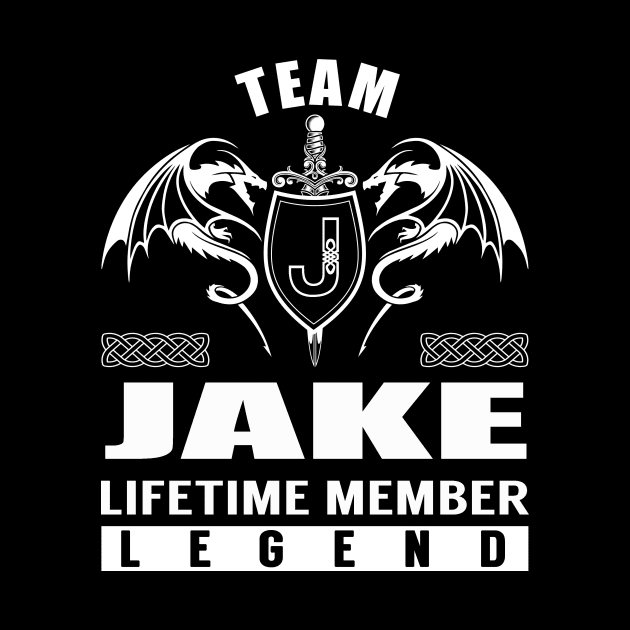 Team JAKE Lifetime Member Legend by Lizeth