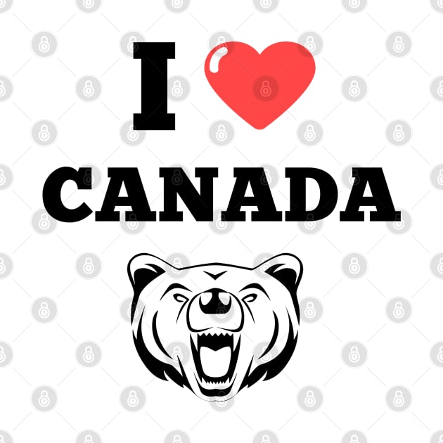 I LOVE CANADA by FromBerlinGift