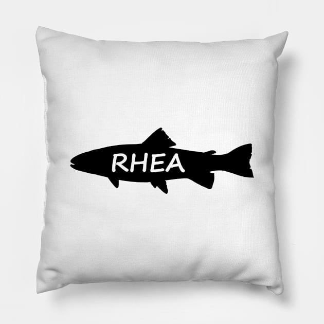 Rhea Fish Pillow by gulden