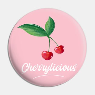 Cherrylicious , Cherry fruit  , Cherry Blossom Pin