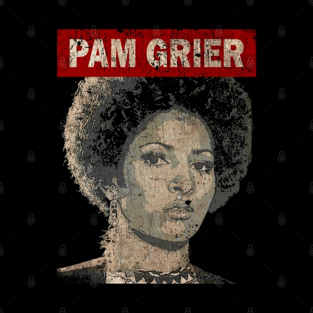 Pam Grier / Vintage Blaxploitation by SIIMAG ARTS