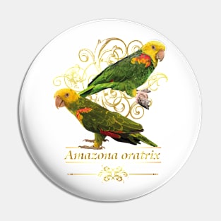 yellow-headed parrot Pin