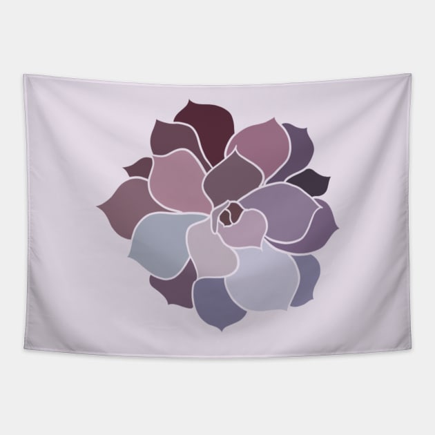 Echeveria // Perle Von Nurnberg V2 Tapestry by Velvet Earth