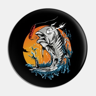 Vicious Trevally Pin