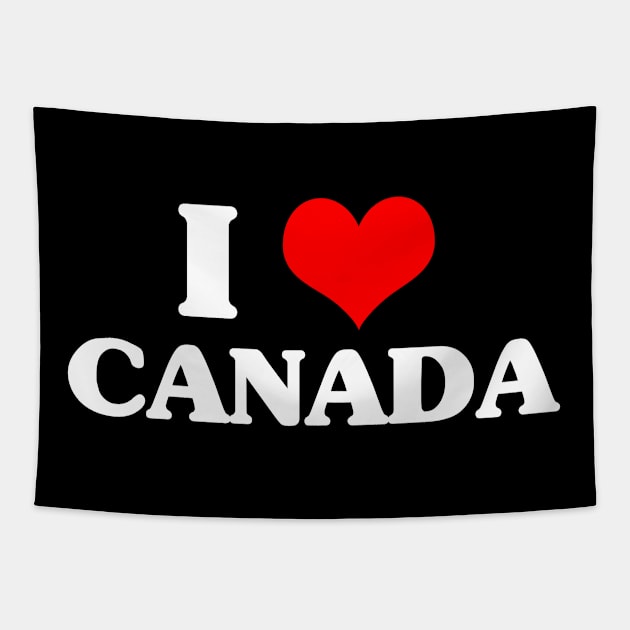 I Love Canada Anime Meme Gift Tapestry by Alex21