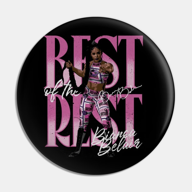 Bianca Belair Rest of the Best Pin by MunMun_Design