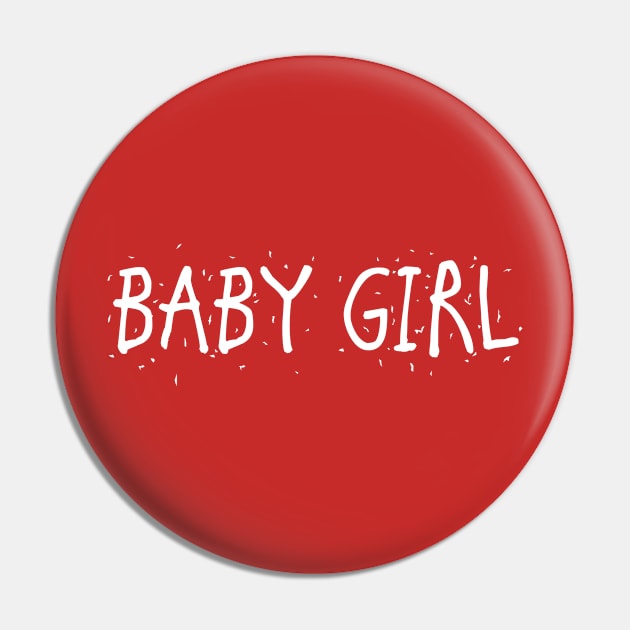 BABY GIRL - MINIMALIST Pin by JMPrint