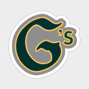 G's - Men's As Oakland Baseball MLB Athletic Spoof Shirt Magnet