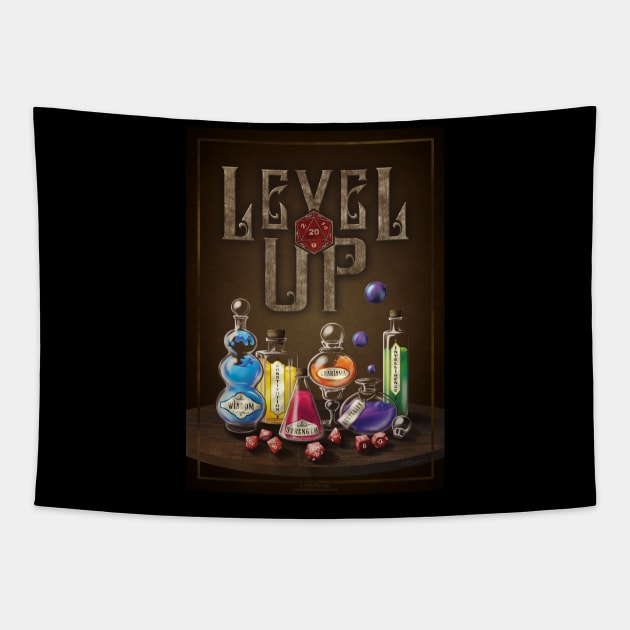 Level Up Tapestry by SwanStarDesigns