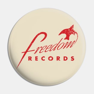 Freedom Records Pin