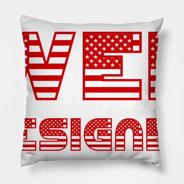 Web Designer in USA Pillow by ArtMomentum