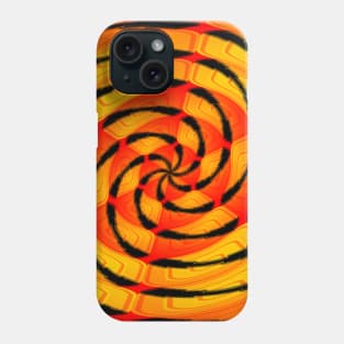 Vibrant tigerlike abstract Phone Case