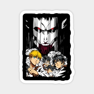 Attack on Titan Founding Titan, Mikasa & Armin Magnet