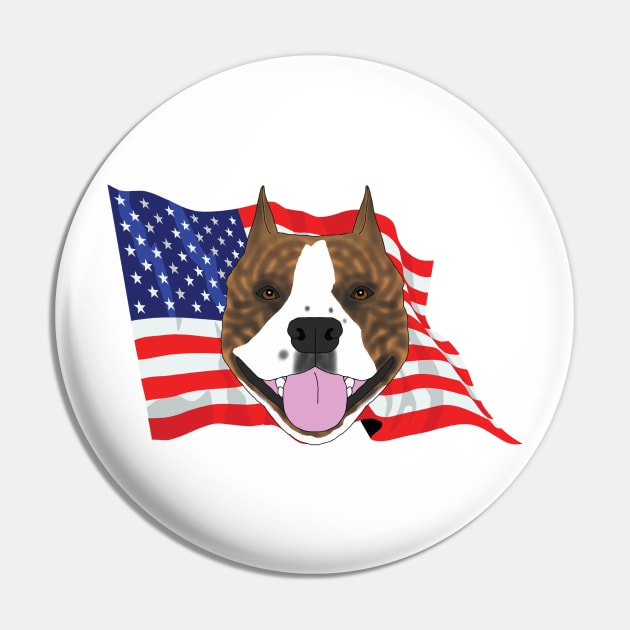 America's Dog Pin by childofthecorn