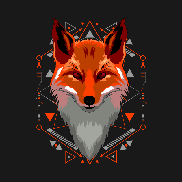 fox vintage by SHINIGAMII