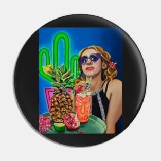 MAI-TAI Girl Pin