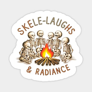 Skele-Laughs & Raiance Funny Magnet