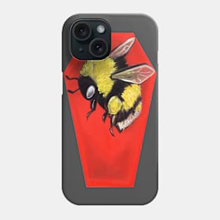 Bee coffin Phone Case