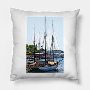 Docked Masts Pillow