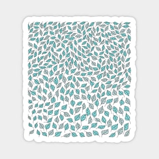 Winter leaves Magnet