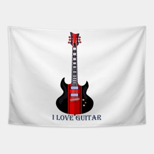 Amazing Electric Guitar: Guitar Music for Guitar lovers Tapestry