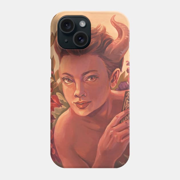 Fortuna - goddess of fortune Phone Case by Lisa LaRose Art