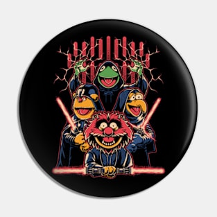 Evil Dark Puppets - Space Masters Movie Pin