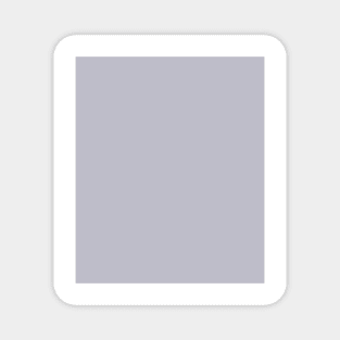 Lavender Gray plain solid color Magnet