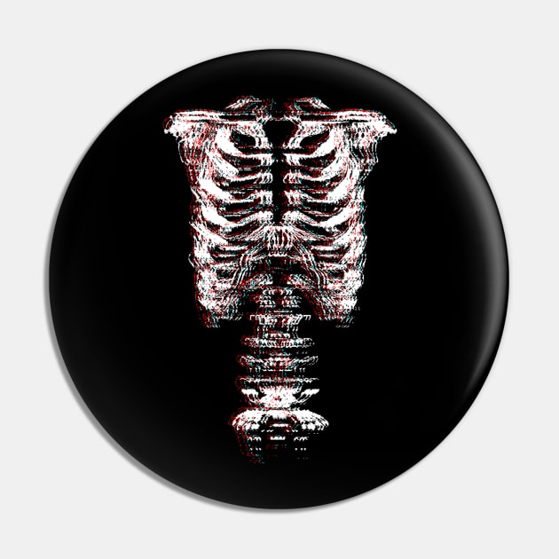 Spinal Punk Pin by Gloopy