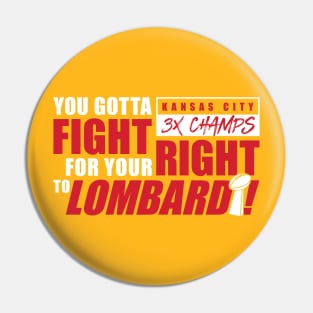 Fight For Your Right Pin