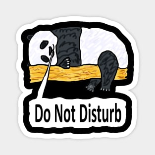 Do Not Disturb Panda Magnet