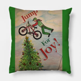 MTB Jump For Joy!! Pillow