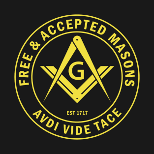 Free & Accepted Masons Masonic Freemason T-Shirt