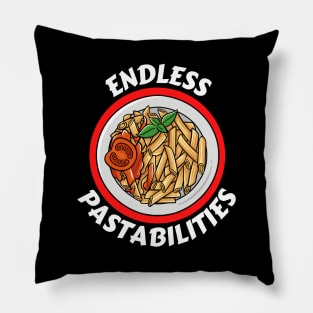 Endless Pastabilities | Pasta Pun Pillow