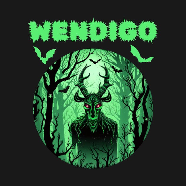 Wendigo Cryptid Halloween by soulfulprintss8