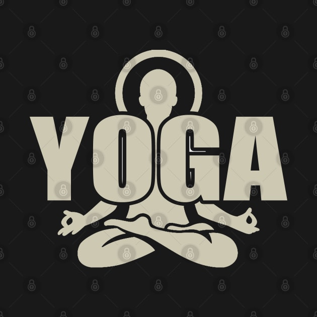 Minimalist Yoga Master by StreetDesigns