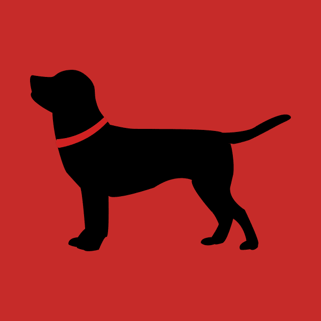 Black Labrador by designInk