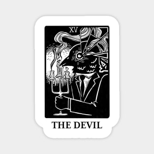 XV. The Devil  tarot card Magnet